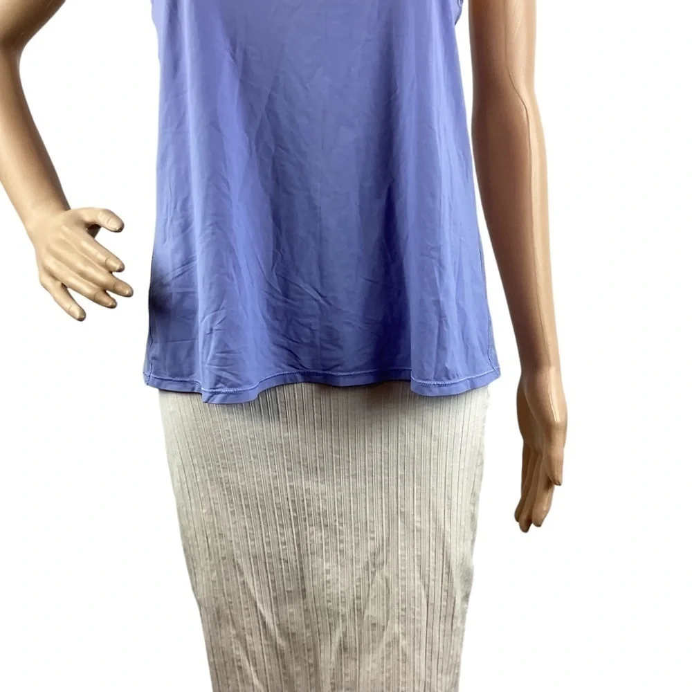 Lululemon Two with One Singlet Tank Top Hydrangea Blue Size 4